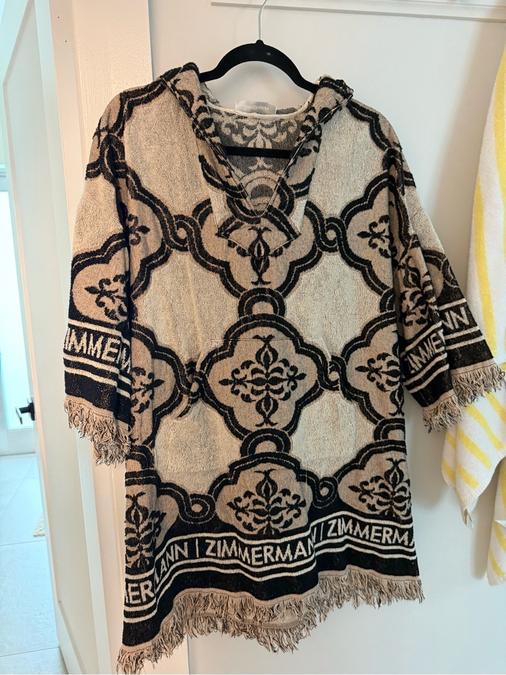 Zimmermann
Patterned Fringe Trim Accent Cover-Up